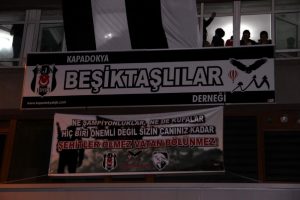 En anlamlı şampiyonluk pankartı Nevşehir'den...