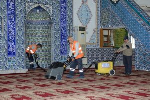 Bursa Yıldırım'da camiler Ramazan'a hazırlanıyor