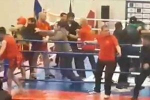 Azeri ve Ermeni kung fu'cular birbirine girdi