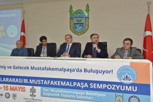 Bursa Mustafakemalpaşa'nın ge&ccedil;mişi ve geleceği tartışıldı