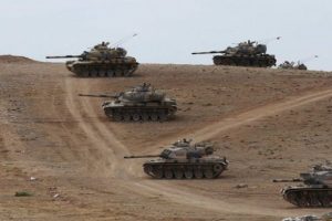 Kilis sınırında tank infilak etti!