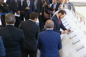 TAP'ın Yunanistan ayağının temeli atıldı