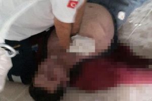 Asans&ouml;rle duvar arasında sıkışan İranlı inşaat iş&ccedil;isi &ouml;ld&uuml;