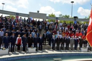Konya'da 19 Mayıs kutlamaları şehit nedeniyle, kısa s&uuml;rd&uuml;