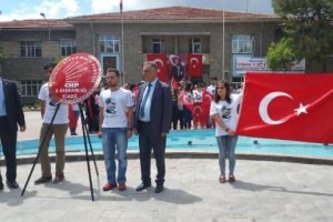 Elazığ'da CHP'lilerden alternatif 19 Mayıs kutlaması