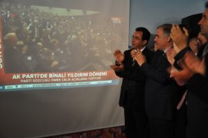İzmir'de Binali Yıldırım sevinci
