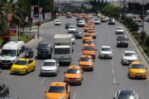 Taksicilerden 'Binali Yıldırım' i&ccedil;in konvoy