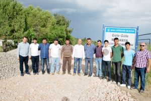 Bursa'da k&ouml;y yolları asfaltla buluşuyor