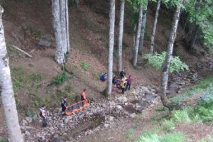 30 metreden dengesini kaybedip u&ccedil;uruma yuvarlandı