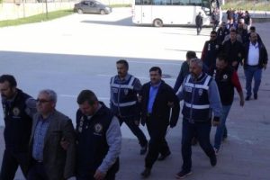 Uşak'ta 'paralel yapı' operasyonu zanlıları adliyede