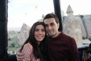 G&ouml;ky&uuml;z&uuml;nde s&uuml;rpriz evlilik teklifi