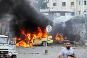 Suriye'nin iki kentinde yedi patlama: En az 100 &ouml;l&uuml;!