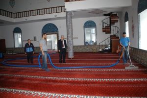 Bursa Keles'te camiler Ramazan'a hazırlanıyor