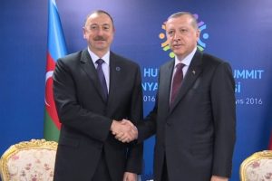 Erdoğan, Aliyev ile g&ouml;r&uuml;şt&uuml;
