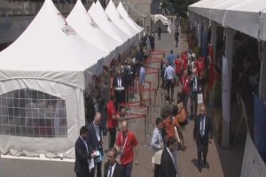 T&uuml;rk Kızılay'ından BM misafirlerine afetzede &ccedil;orbası