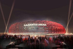 Gaziantep Arena Stadyumu'nda sona doğru