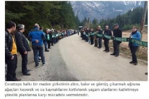 Cerattepe i&ccedil;in uluslararası katılımla imza kampanyası