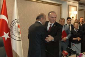 Bilim, Sanayi ve Teknoloji Bakanlığı'nda devir teslim t&ouml;reni