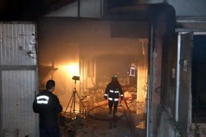 İstanbul'da ekmek fabrikasında yangın