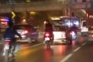 Motosikletlilerin &ouml;l&uuml;mle dansı