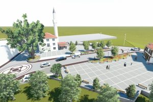 Bursa Fidyekızık meydanı şekillenmeye başladı