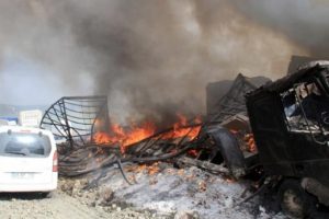 Ter&ouml;ristler hain pusuyu b&ouml;yle kurmuş!