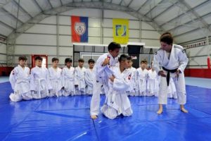 Altınordu'da altyapı oyuncularına judo eğitimi