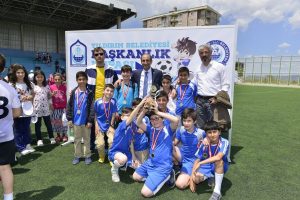 Bursa Yıldırım'da futbol heyecanı