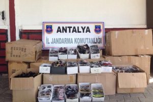 Jandarmadan ka&ccedil;ak g&uuml;neş g&ouml;zl&uuml;ğ&uuml; operasyonu