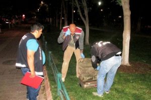 Valizdeki kan izleri polisi harekete ge&ccedil;irdi