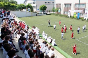 Bursa'da minikler yeşil sahaya &ccedil;ıktı