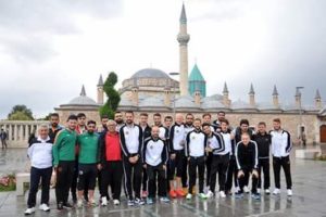 Alanyasporlu futbolcular, Mevlana M&uuml;zesi'ni gezdi