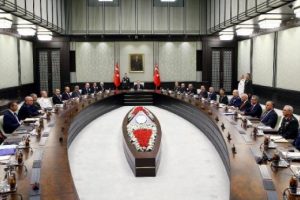 Milli G&uuml;venlik Kurulu Toplantısı Cumhurbaşkanlığı Sarayı'nda başladı