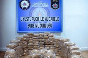 Sakarya'da 3 milyonluk uyuşturucu operasyonu
