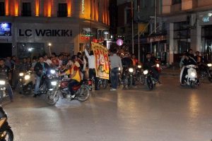 Galatasaraylı taraftarları tur attı