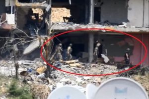 Asker ve polis omuz omuza didik didik arıyor