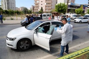 İş adamına kırmızı ışıkta infaz