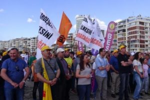 İzmir'de KESK'ten, laik eğitim ve yaşam mitingi