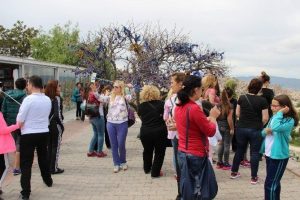 Kapadokya'da yerli turist yoğunluğu