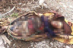 Şırnak'ta kan donduran g&ouml;r&uuml;nt&uuml;! &Ouml;l&uuml;s&uuml;n&uuml; sokak k&ouml;peği buldu!