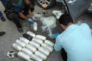 Yakıt deposunda 18 kilo esrar &ccedil;ıktı