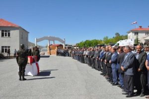 Bitlis'te şehit k&ouml;y korucusu i&ccedil;in t&ouml;ren