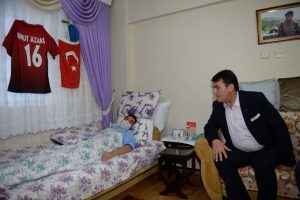 Bursa Osmangazi'de gaziye ziyaret