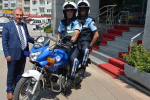 Bursa Kestel'de motorize zabıtalar g&ouml;revde