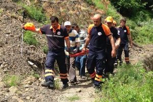Ormana gitti, 30 saat sonra yaralı bulundu