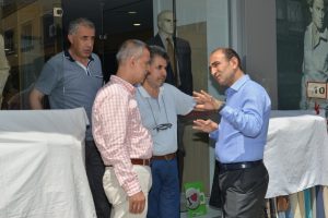 Başkan Edebali'den Bursa esnafına ziyaret