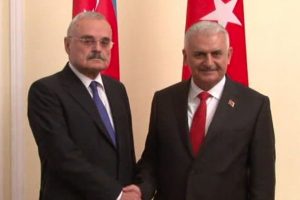 Başbakan Yıldırım Azeri mevkidaşı Rasizade ile g&ouml;r&uuml;şt&uuml;