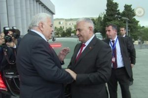 Başbakan Binali Yıldırım, Azerbaycan Meclis Başkanı ile g&ouml;r&uuml;şt&uuml;