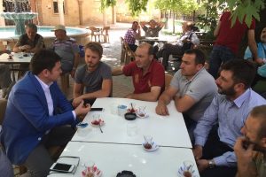 Aydın, Bursa G&uuml;rsu'da doludan zarar g&ouml;ren  mahallelerde incelemelerde bulundu