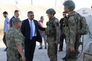 Vali Ko&ccedil;ak'tan Nusaybin'e veda ziyareti